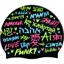 Funky Silicone Swimming Cap - Love Funky